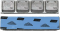 Самоклеящийся грузик тонкий (200 гр.) 0063T CLIPPER